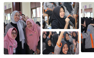 BELAJAR BERSAMA GURU TAMU TECHNOPRENEUR  SISWA BUSANA SMKN 1 PRINGAPUS TERINSPIRASI DARI DESAINER KANADA